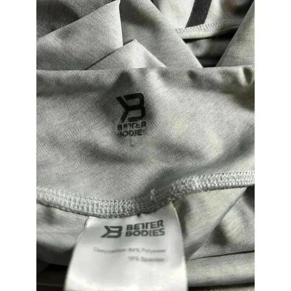Better Bodies Large Gray Leggings Work Out Pants L - Picture 7 of 7